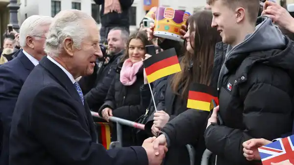 King Charles III Declines to Accept Burger King Crown From Fan: 'I'm Alright'