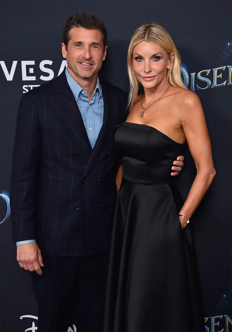 Patrick Dempsey's Wife Gives Him a Facial