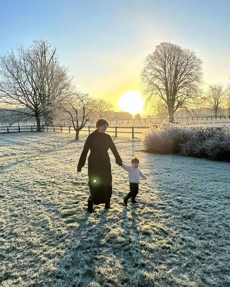 Pregnant Princess Eugenie Says She Loves Being Son August’s ‘Mumma’