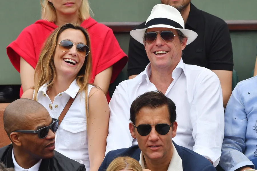Hugh Grant and Wife Anna Eberstein's Relationship Timeline- From Romance to Marriage to More - 662