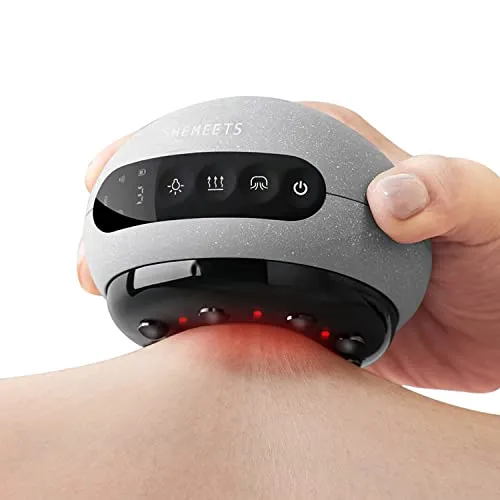 Becommend 3 in 1 Cupping Set, Cupping Therapy Set Gua Sha Massage Tool Cellulite Massager,Back Massager with Infrared Heat, 2200mAh Rechargeable Vacuum Therapy Machine, Handheld Scraping Tools