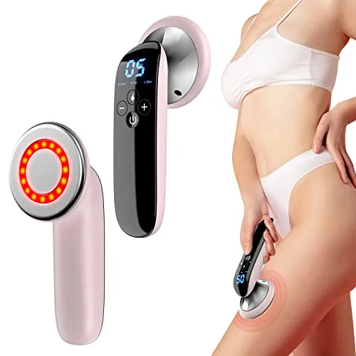 Byindorn Body Sculpting Machine - Electric Cellulite Massager - Handheld Wireless Body Shaping Device for Belly, Thigh, Arms, Hip, Leg - 3 Modes and 10 Adjustable Intensity