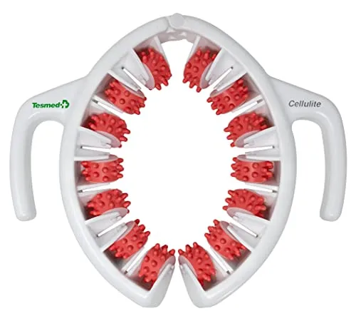 TESMED Cellulite Massager: Clinically Proven Efficacy, Made in Italy, Anti-Cellulite Massager with Converged and Divergent Roller Technology: Squeeze, Tighten and Smooth. Patent Registered