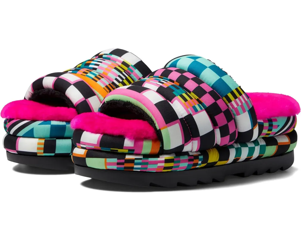 Ugg Maxi Checkered Slipper