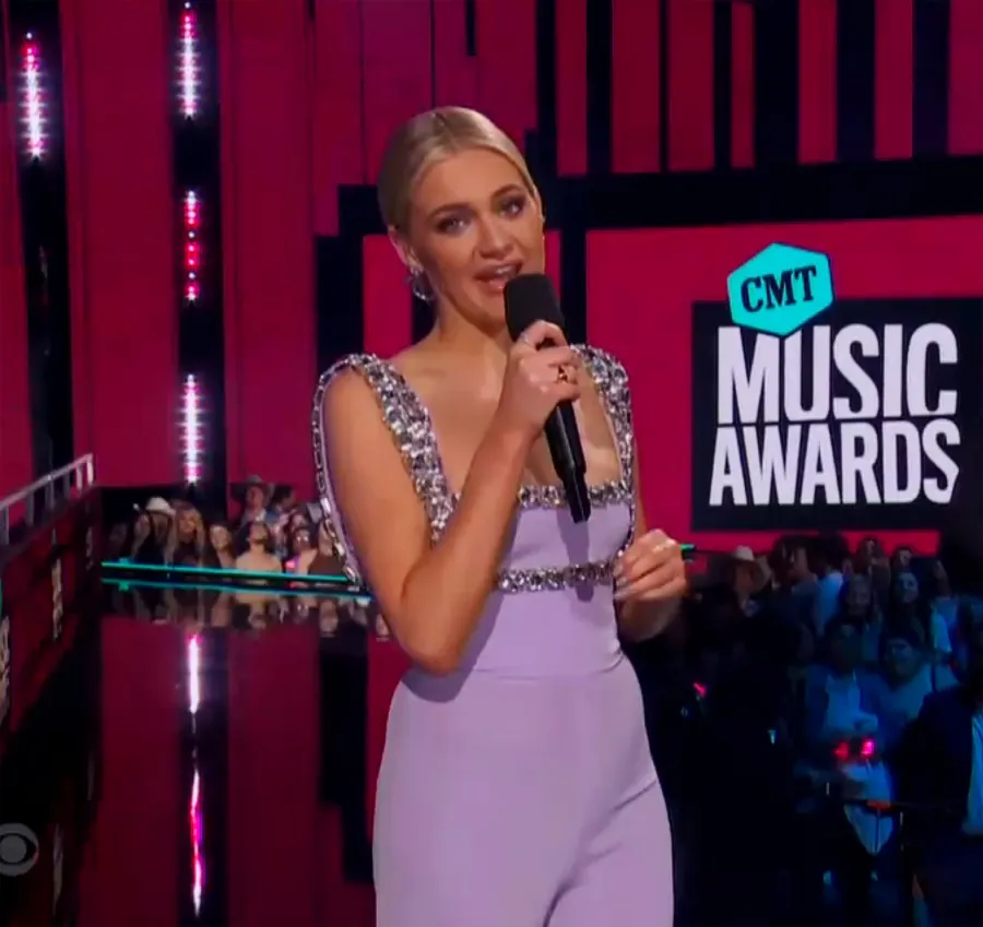 CMT Music Awards 2023- Kelsea Ballerini purple dress