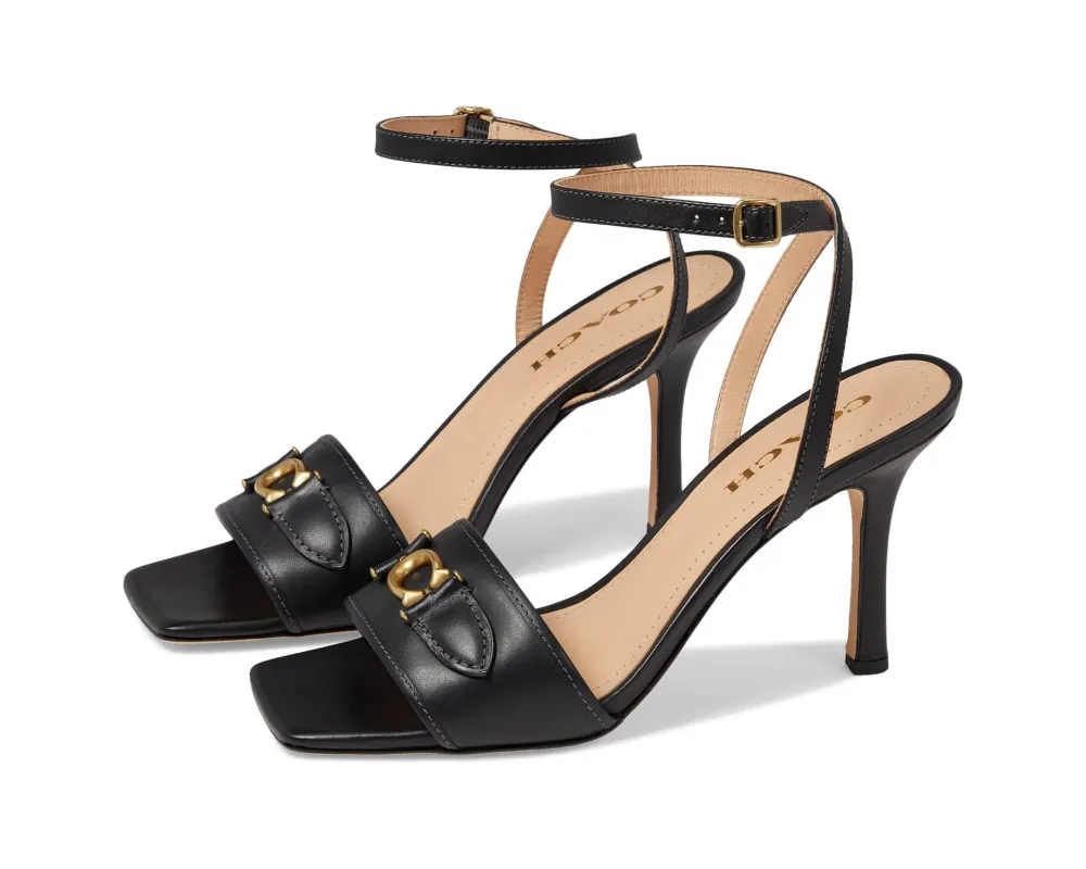 COACH Kyra Leather Sandal