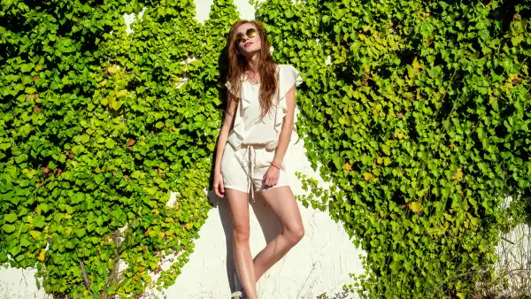 Casual-Summer-Romper-Stock-Photo