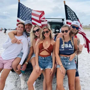 Celebs in Patriotic Bikinis Gallery - Kristin Cavallari