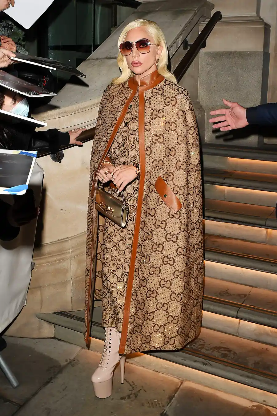 Celebs in Platform Boots - 884 Lady Gaga