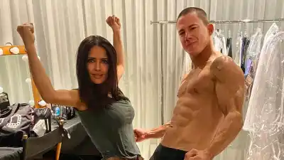 Channing Tatum Body Evolution Salma Hayek Pinault