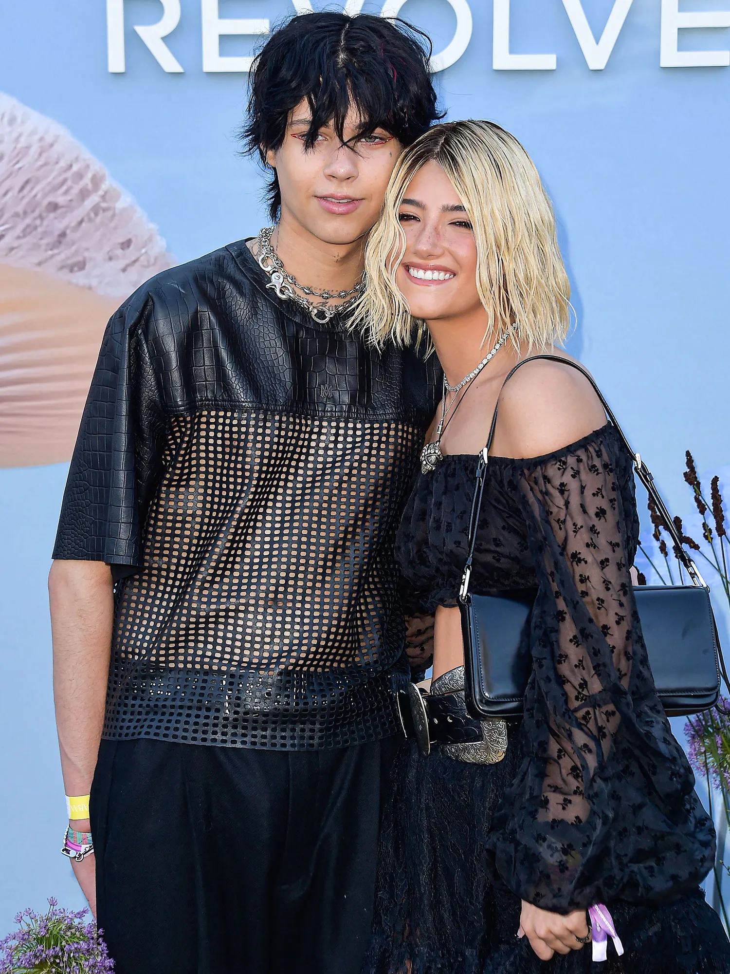 Charli D'Amelio and Landon Barker Inside Coachella 2023