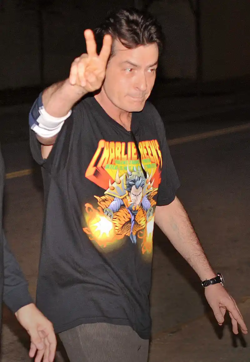 Charlie Sheen and Chuck Lorres Ups and Downs After Two and a Half Men Firing How to Be a Bookie Reunion 015