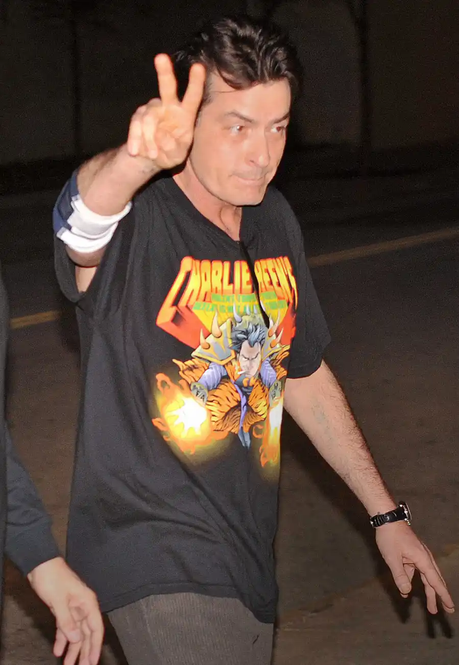 Charlie Sheen and Chuck Lorres Ups and Downs After Two and a Half Men Firing How to Be a Bookie Reunion 015