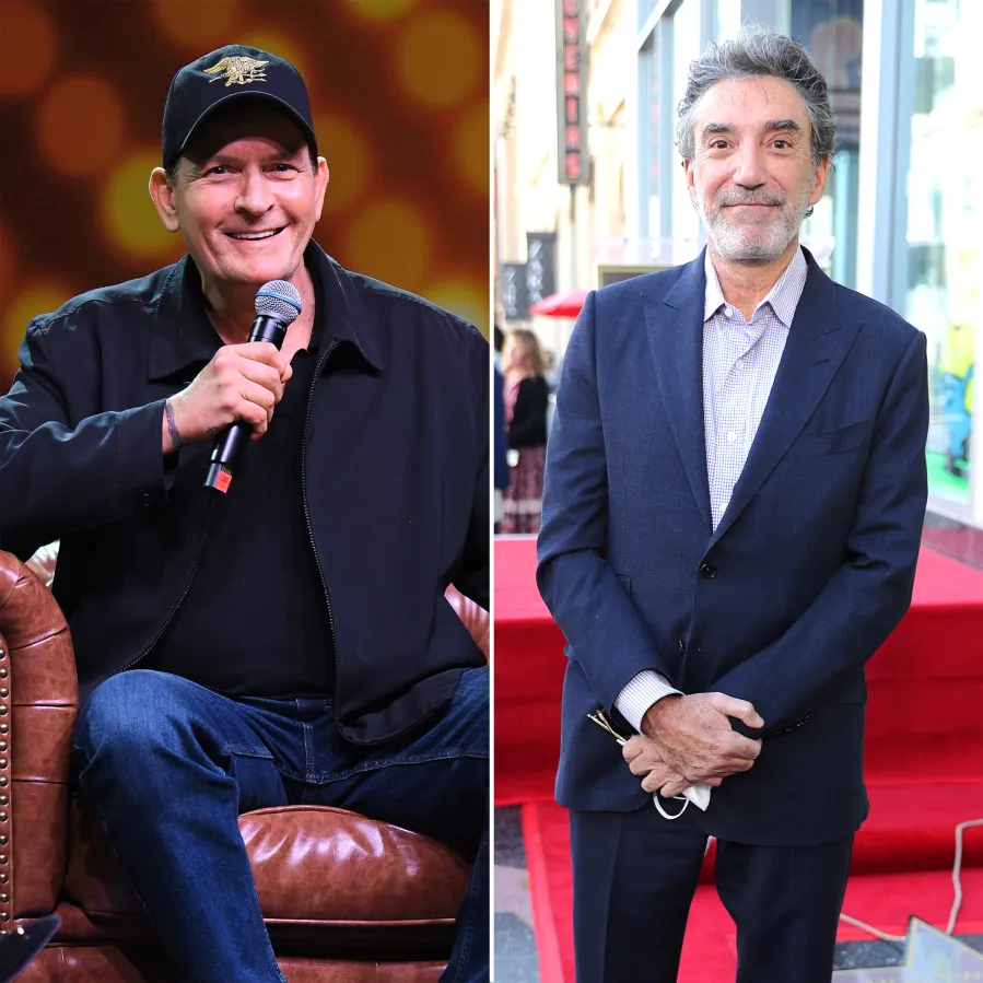 Charlie Sheen and Chuck Lorres Ups and Downs After Two and a Half Men Firing How to Be a Bookie Reunion021