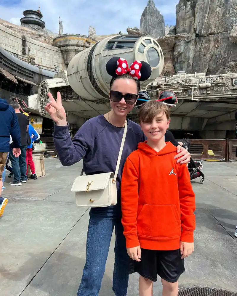 Christina Ricci Takes 8-Year-Old Son Freddie to Disneyland for Spring Break: See Rare Family Photo