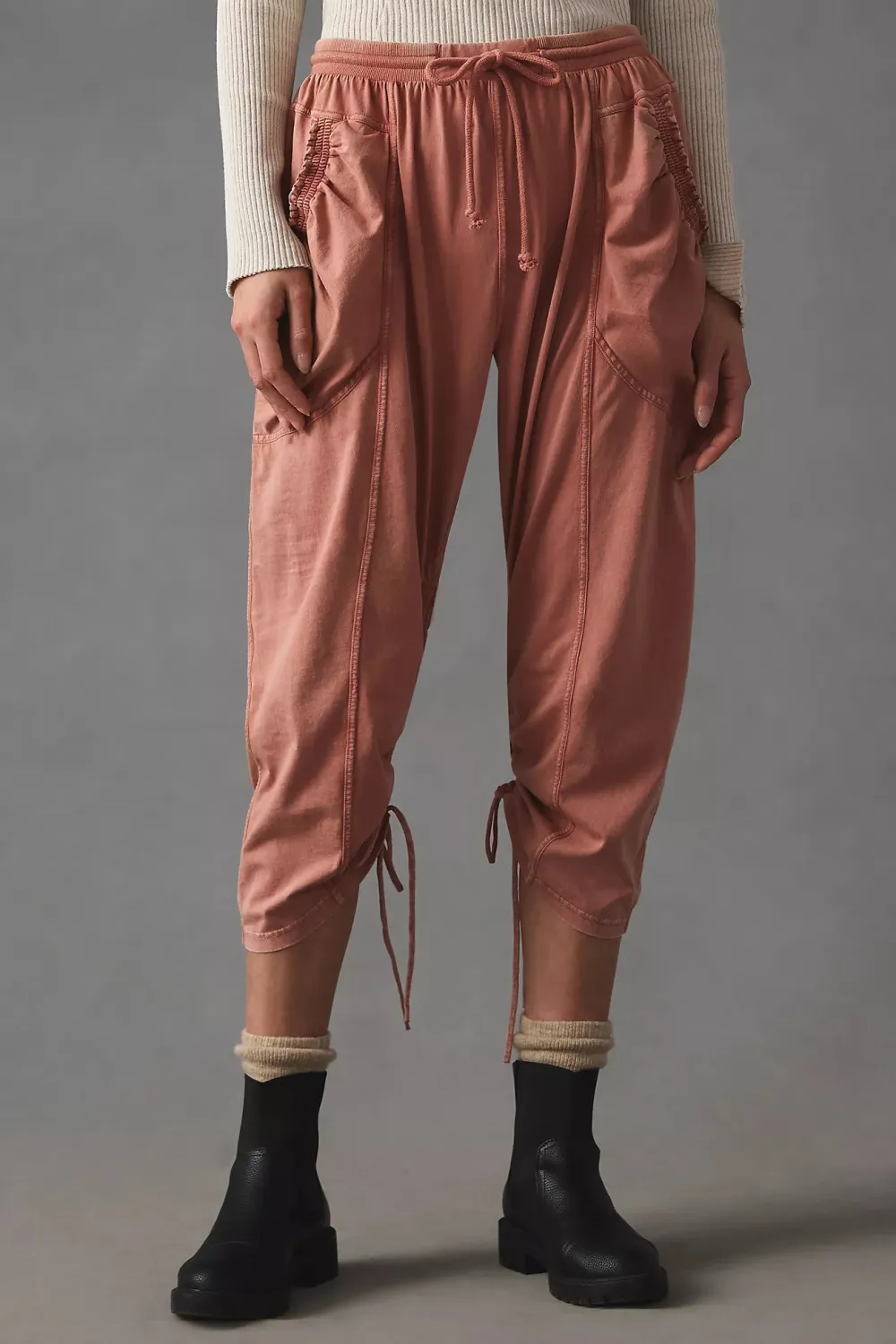 Daily Practice by Anthropologie Ankle-Tie Joggers