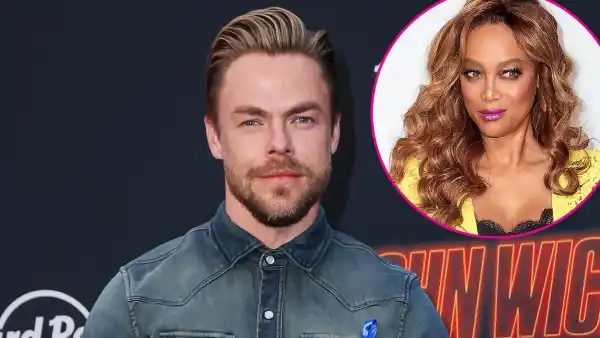 Derek Hough Reveals Why It Wasn t Surprising That Tyra Banks Left DWTS Says She Sent The Most Beautiful Message to New Cohost Julianne Hough 018