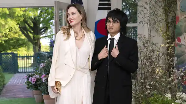 Feature Angelina Jolie and Son Maddox Make Rare Joint Appearance at White House State Dinner