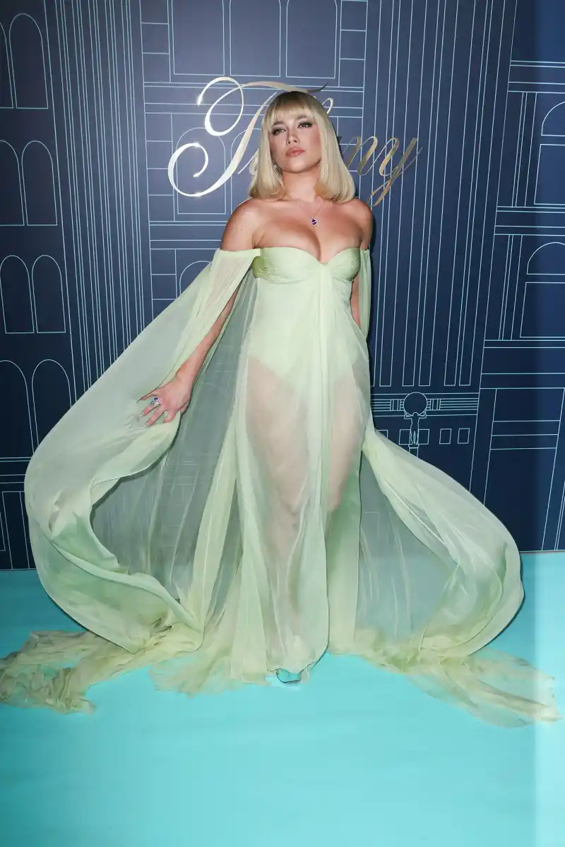 Florence Pugh Debuts Bangs