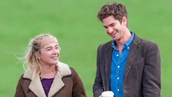 Florence Pugh and Andrew Garfield Film 'We Live in Time' in London- Photos - 688