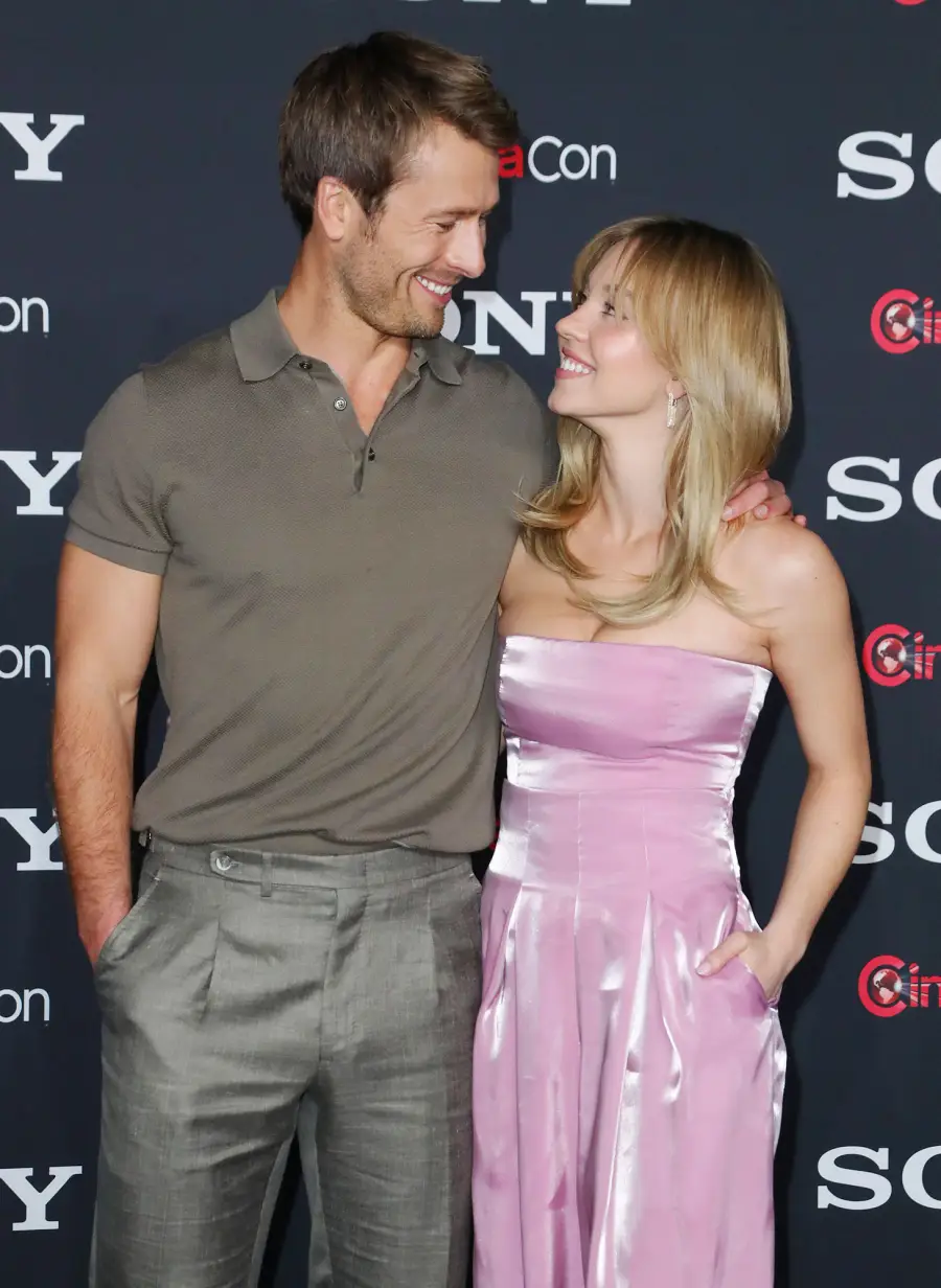 Glen Powell and Sydney Sweeney Beam at CinemaCon Photo Call for Anyone But You 2