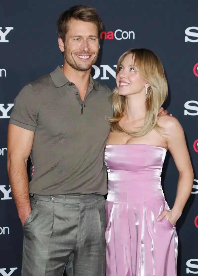 Glen Powell and Sydney Sweeney Beam at CinemaCon Photo Call for Anyone But You 3