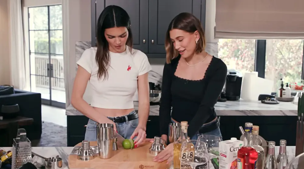 Hailey Bieber Praises Kendall Jenner's 'Gorgeous' Chopping Skills After Viral Cucumber Criticism