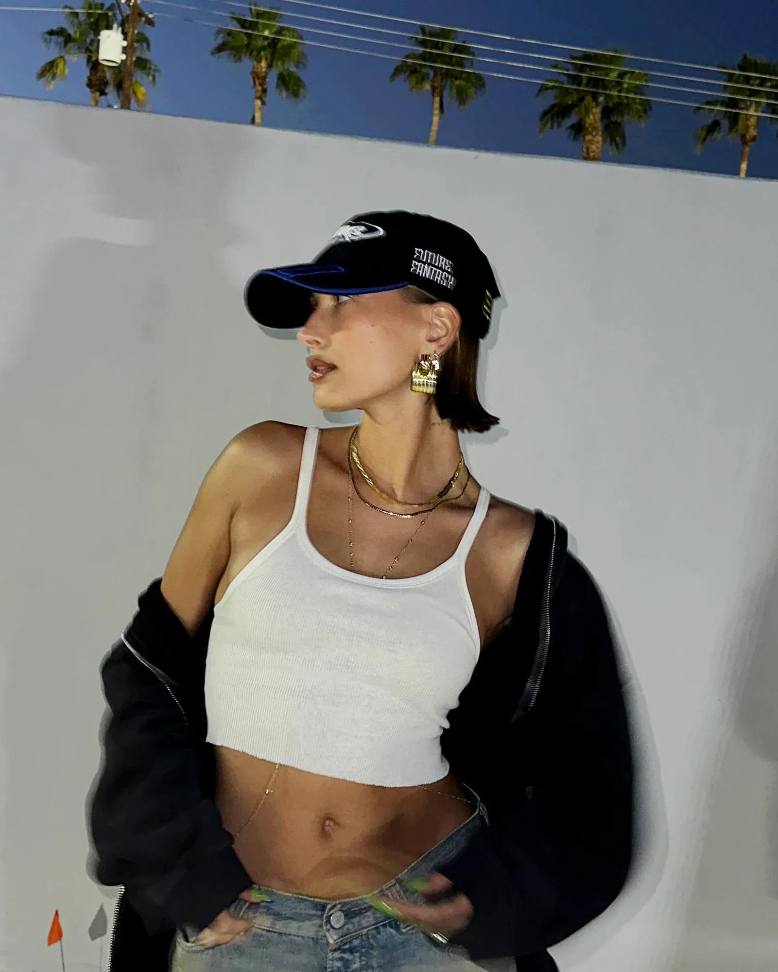 Hailey Bieber Wears JB Earrings - 163