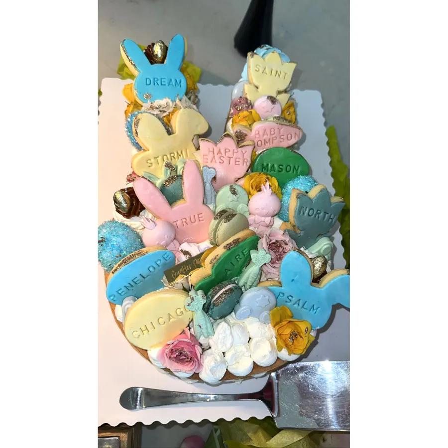 Inside the Kardashian-Jenner Family's Easter 2023 Celebration: Family Brunch, Sweet Treats and More