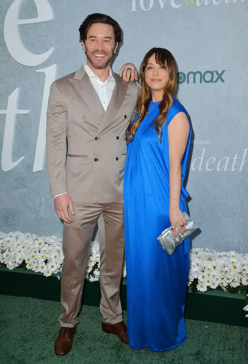 Kaley Cuoco First Red Carpet Since Baby Tom Pelphrey 2