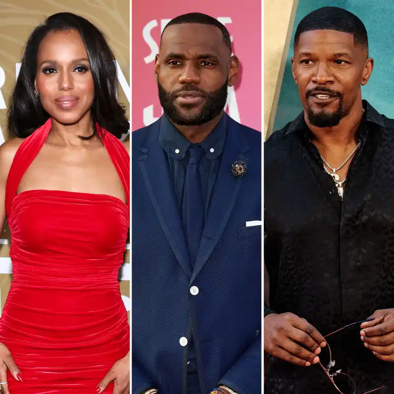 Kerry Washington, Lebron James and More Stars Wish Jamie Foxx a Speedy Recovery