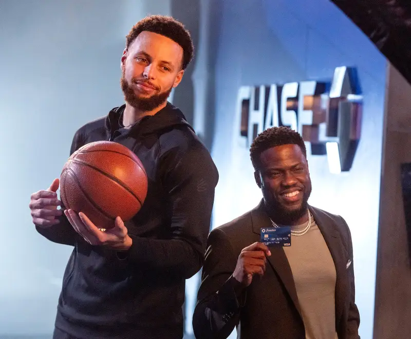 Kevin Hart and Stephen Curry Cashback Like A Pro Hot Pics