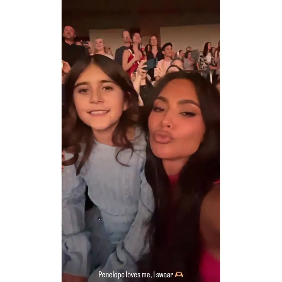 Kim Kardashian Brings Daughter North and Niece Penelope to Katy Perry's Las Vegas Concert — And North Danced With the Singer: See Photos