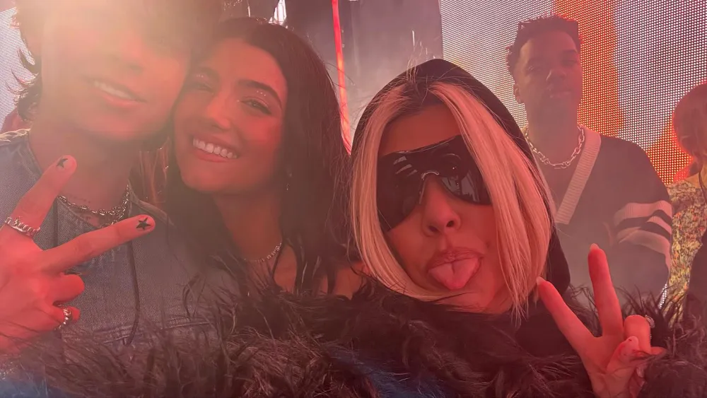 Kourtney Kardashian and Travis Barker Coachella 2023