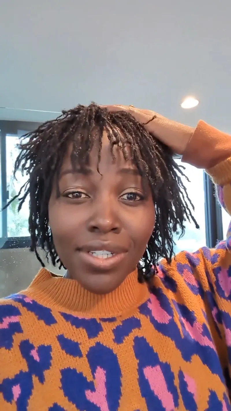 Lupita Nyong’o Chops Locks Feature 003