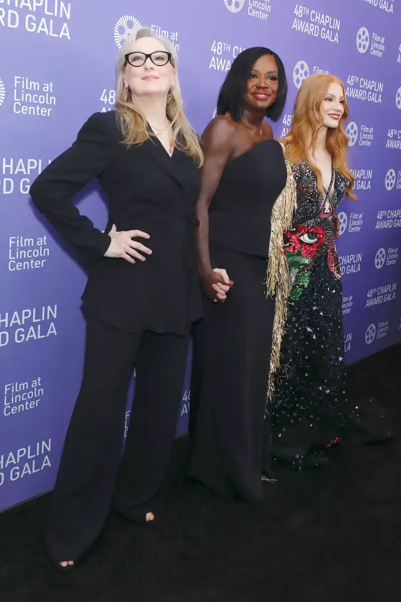 Meryl Streep Viola Davis Jessica Chastain Hot Pics