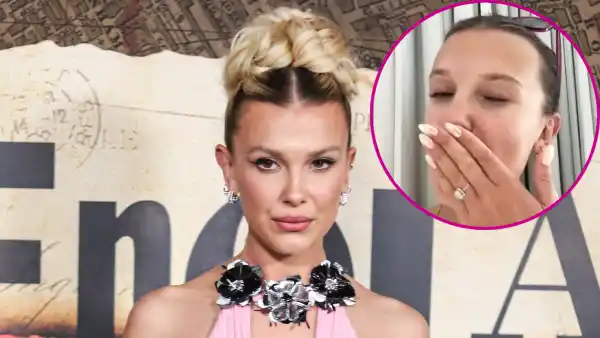 Millie Bobby Brown Flashes Ring