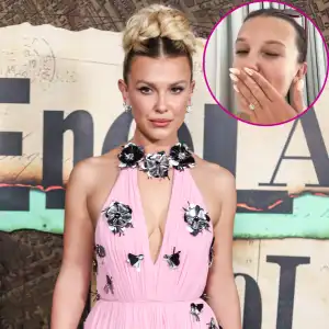 Millie Bobby Brown Flashes Ring