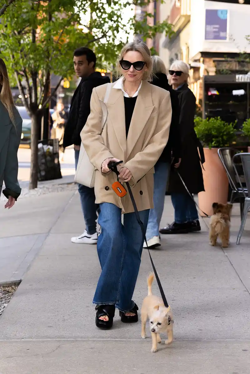 Noami Watts Sparks Engagement Rumors With Boyfriend Billy Crudup After Being Spotted Wearing a Diamond Ring 460