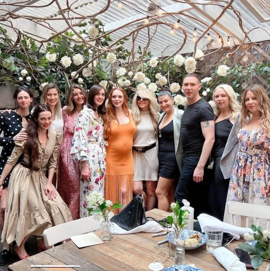 Pregnant Lindsay Lohan Baby Bump Photos