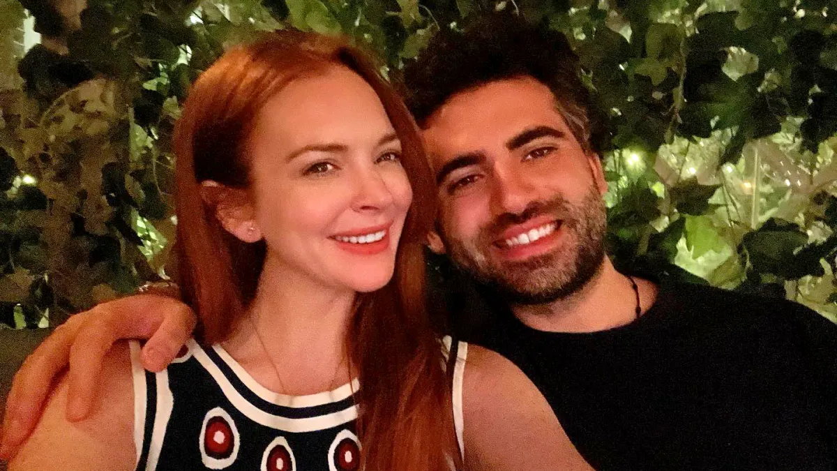 Pregnant Lindsay Lohan Debuts Baby Bump Ahead of 1st Child With Bader Shammas