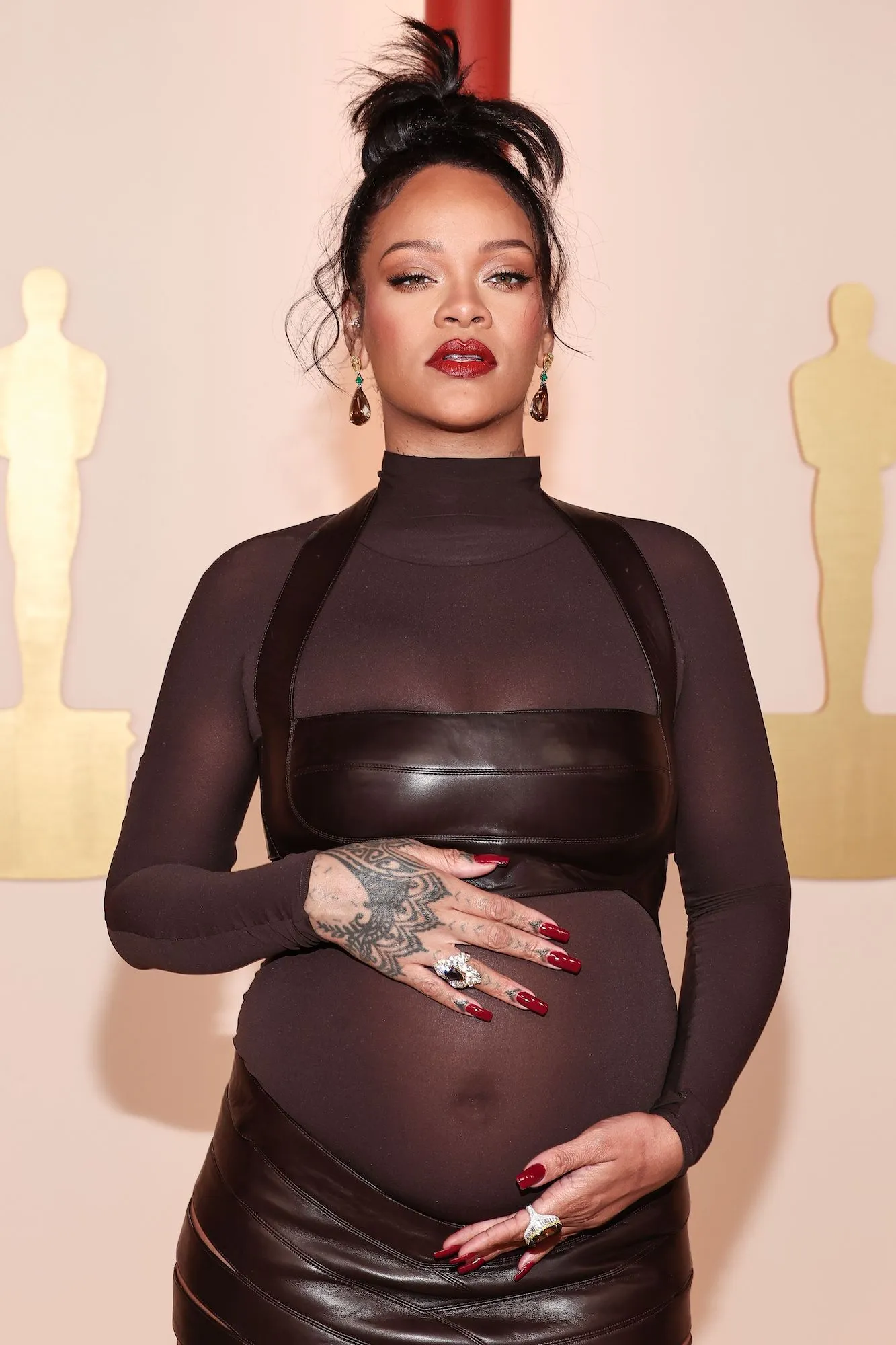 Pregnant Rihanna Sparks Speculation That She and Boyfriend ASAP Rocky Are Expecting Baby Girl