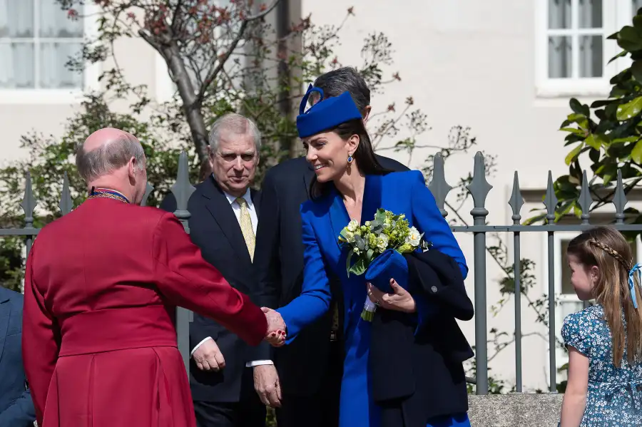 Prince William and Princess Kate Bring Their 3 Children to Mass on Easter Sunday: See Family Photos