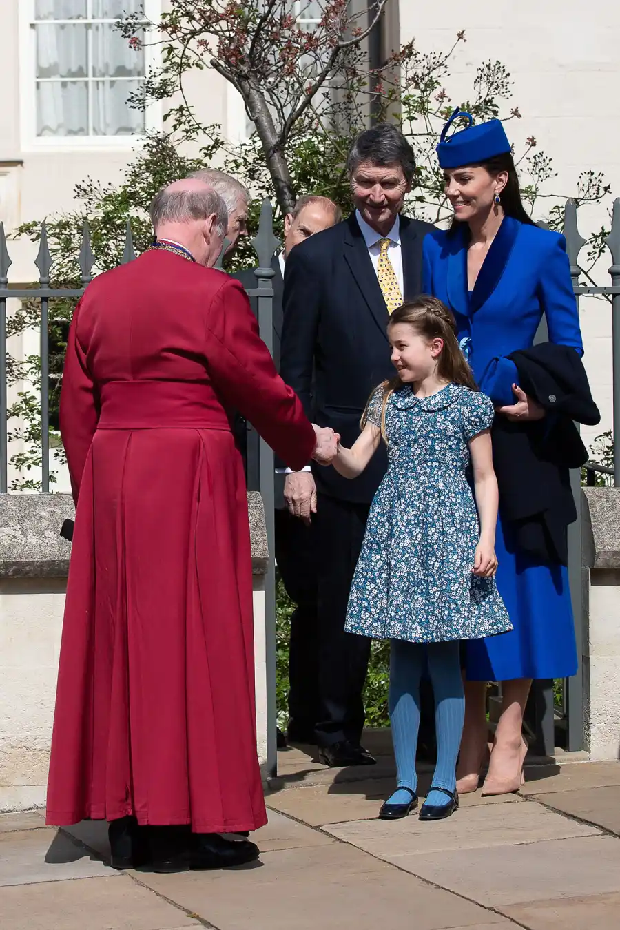 Prince William and Princess Kate Bring Their 3 Children to Mass on Easter Sunday: See Family Photos