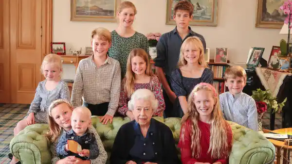 Queen Elizabeth II 1st Birthday Since Death New Pic With Great-Grandkids