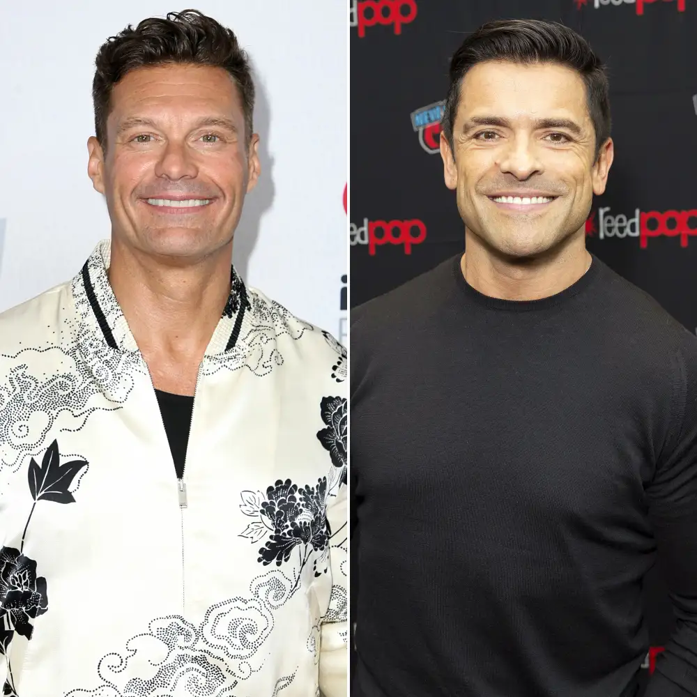 Ryan Seacrest Reacts to Mark Consuelos&rsquo; 1st Week Hosting 'Live With Kelly and Mark': Details