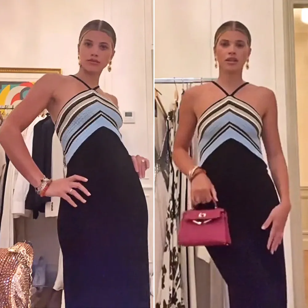 Sofia Richie Shows Off Wedding Look