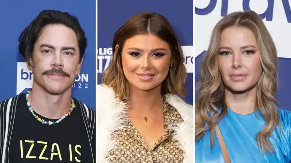 Andy Cohen and Lala Kent React to Tom Sandoval Seemingly Grabbing Raquel Leviss' Butt in Front of Ariana Madix