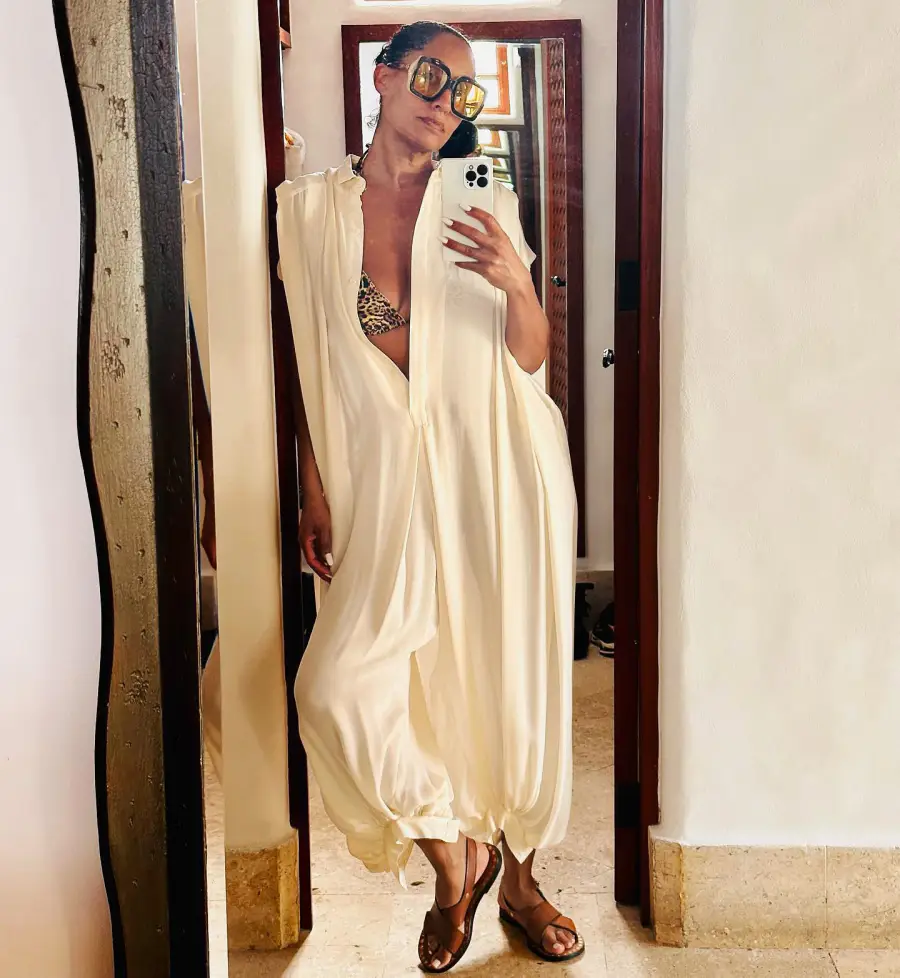 Tracee Ellis Ross in Animal Bikini - 015