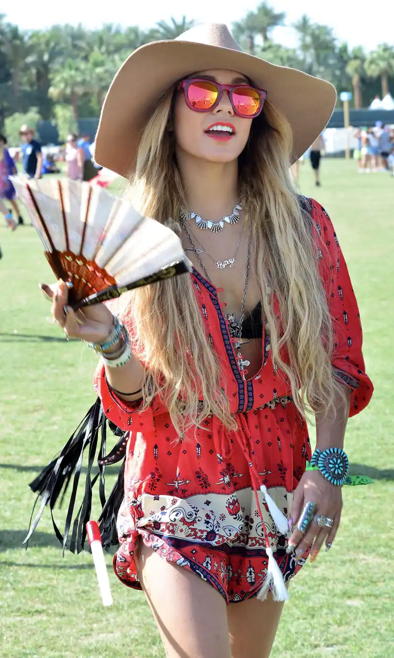 Vanessa Hudgens Best Coachella Outfits